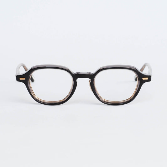 BEACON col.02 (Black Clear / White gold)