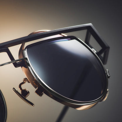 YA-004＋CLIP  col.03 black matte / gold
