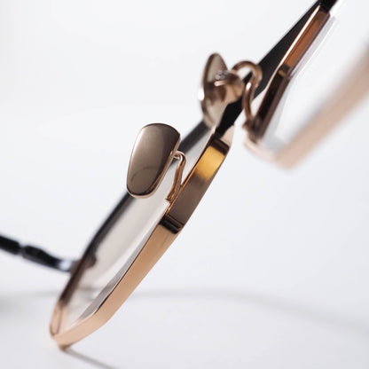 YA-043 col.03 black matte / gold