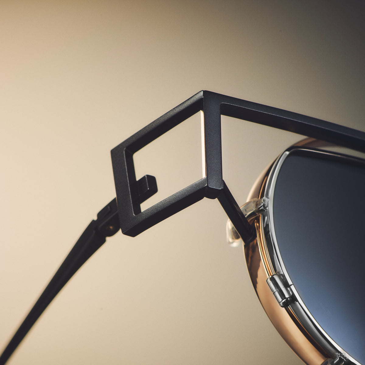 YA-004＋CLIP  col.03 black matte / gold