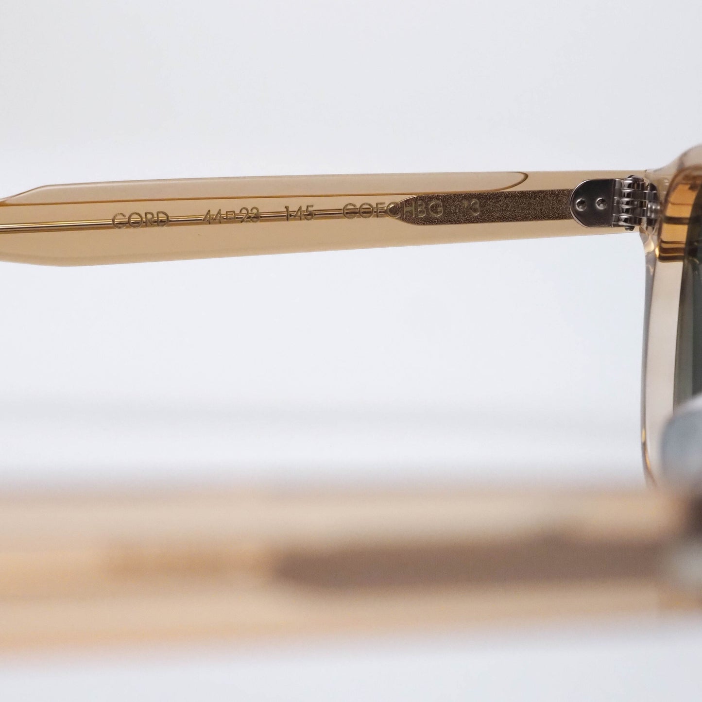 CORD col.Eco Champagne / Bottle Green