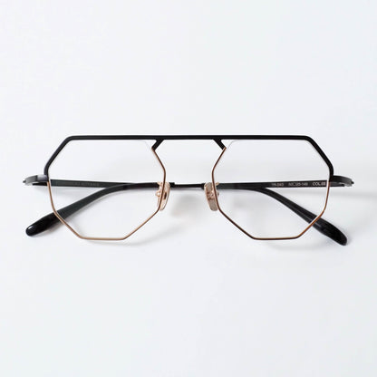 YA-043 col.03 black matte / gold
