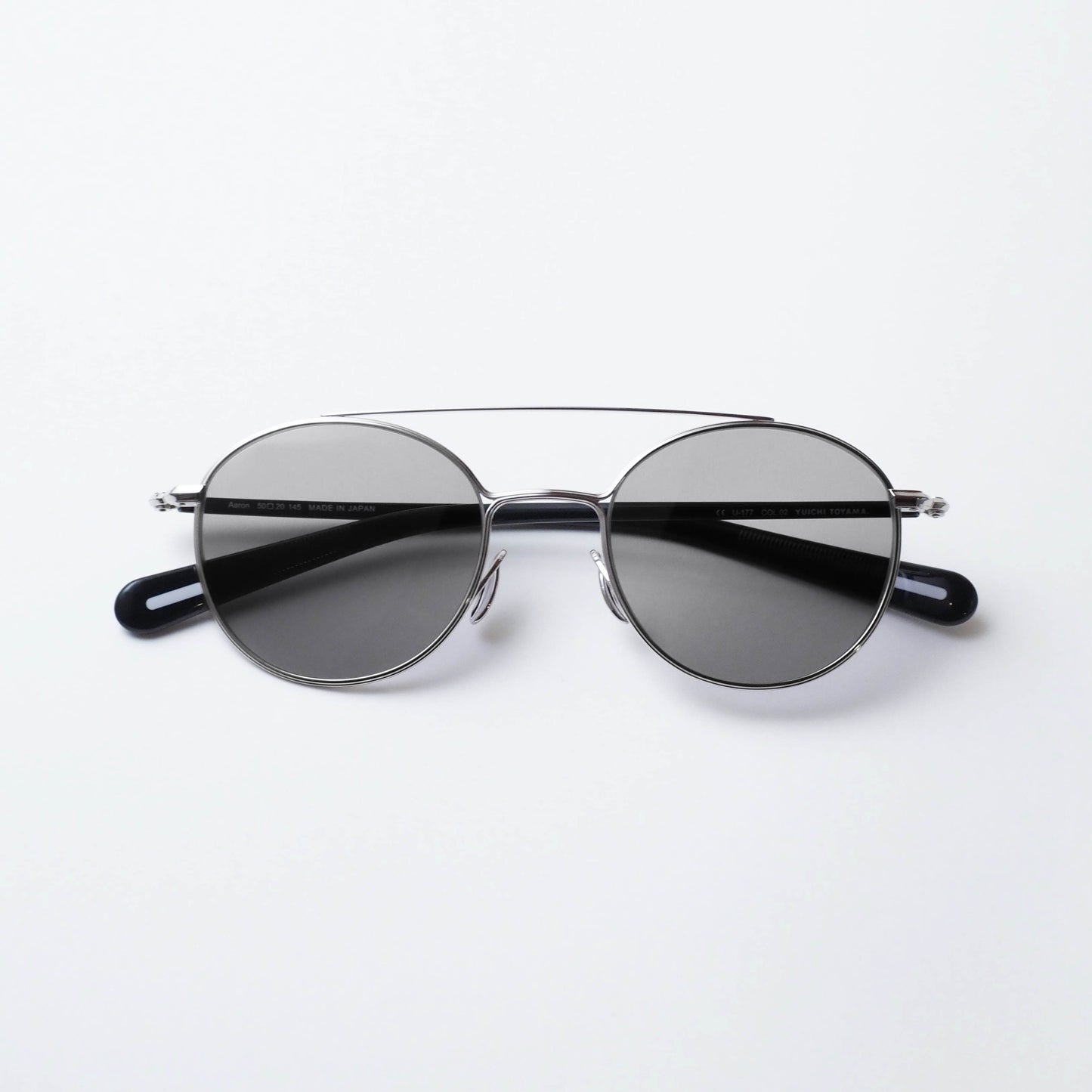 U-177-SG Aaron col.02(Silver / Black)