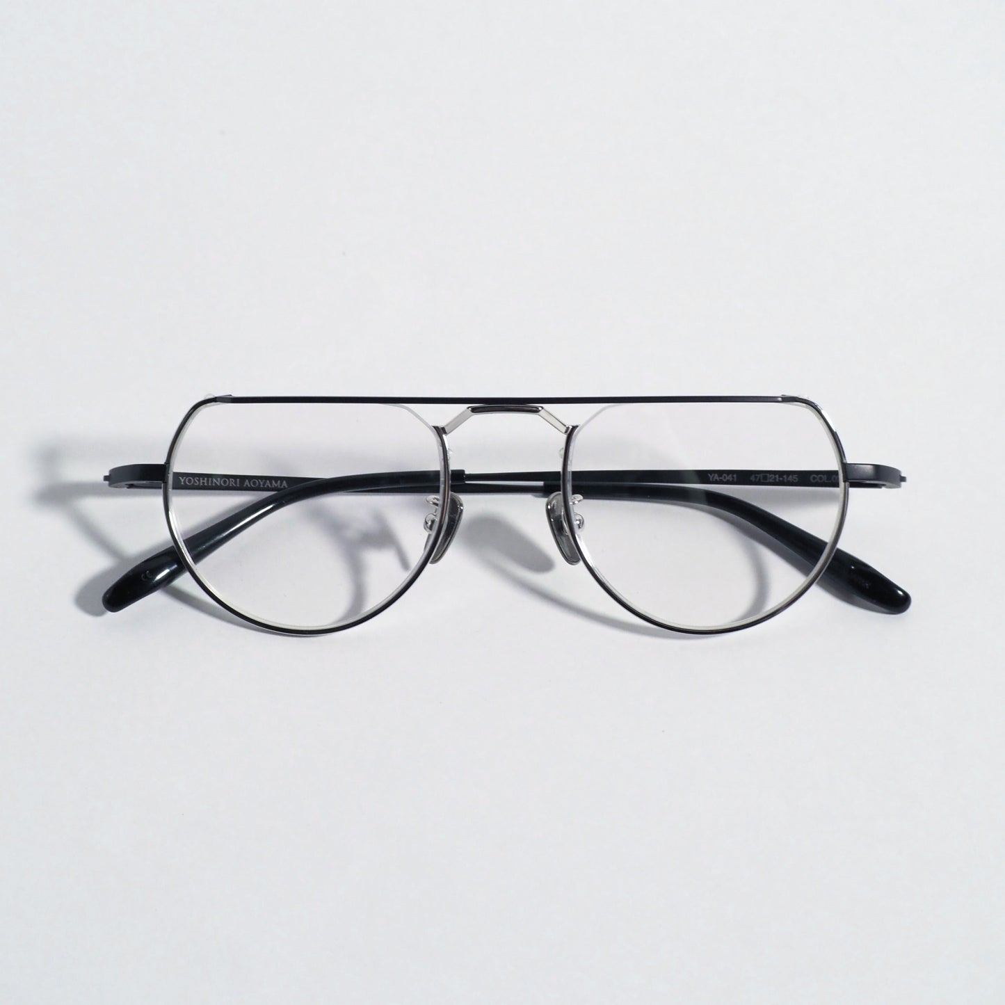 YA-041 col.02（black matte / silver）