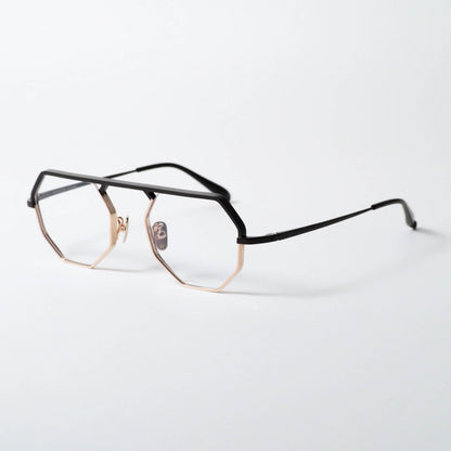 YA-043 col.03 black matte / gold
