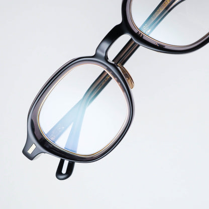 BEACON col.02 (Black Clear / White gold)