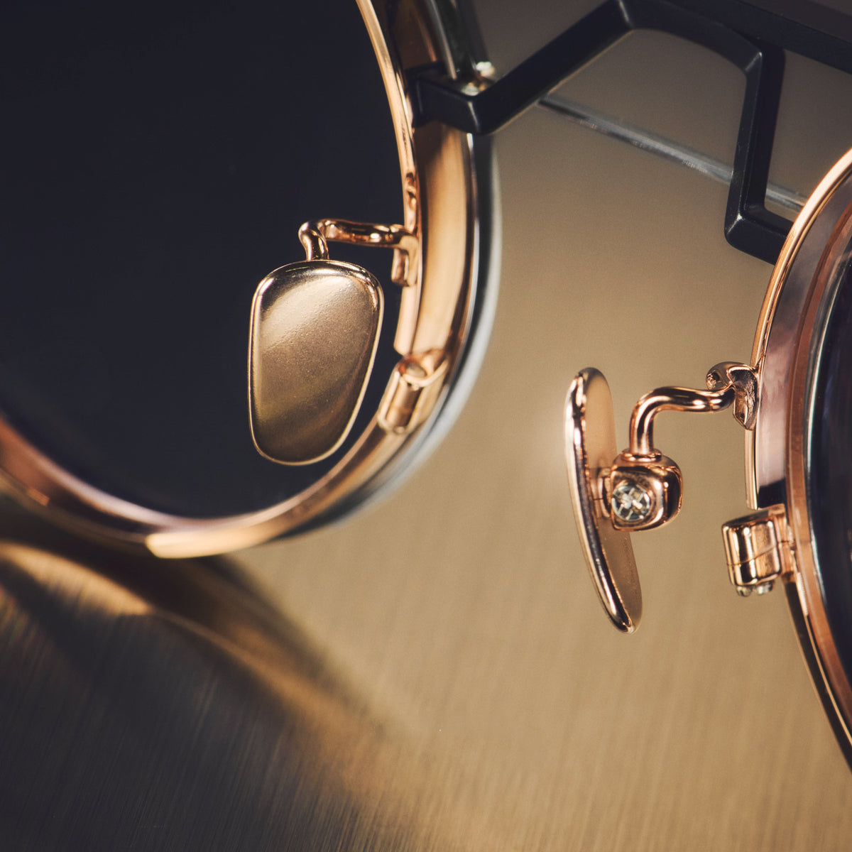 YA-004＋CLIP  col.03 black matte / gold