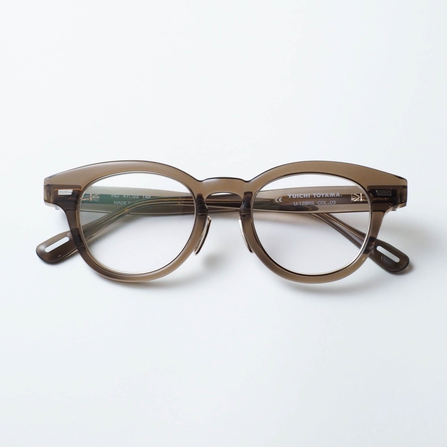 U-128RS IND col.03(Brown / White gold)