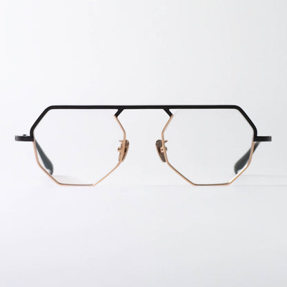 YA-043 col.03 black matte / gold